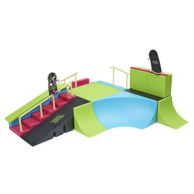Tech Deck xconnect velik set z neonskimi barvami