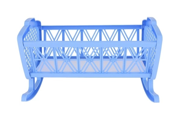 Zibelka za punčke brez kompleta plast 47x35x30cm v škatli 48x32x8cm
