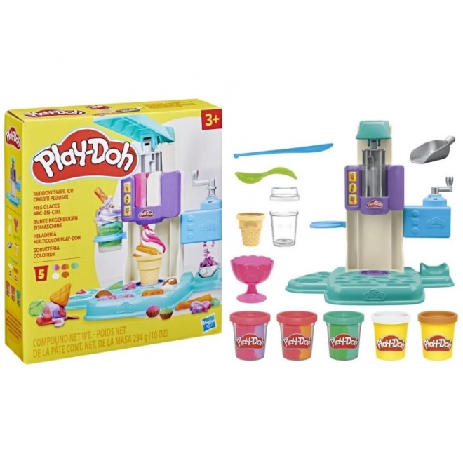 Play-doh Ukrivljena igra7da sladoledarna