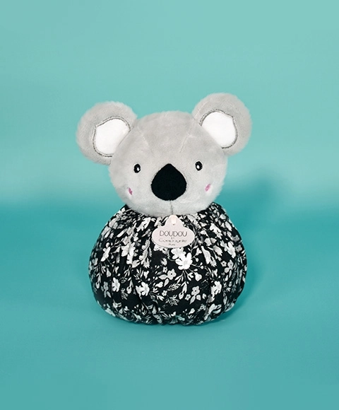 Doudou Usináček siva koala 3v1