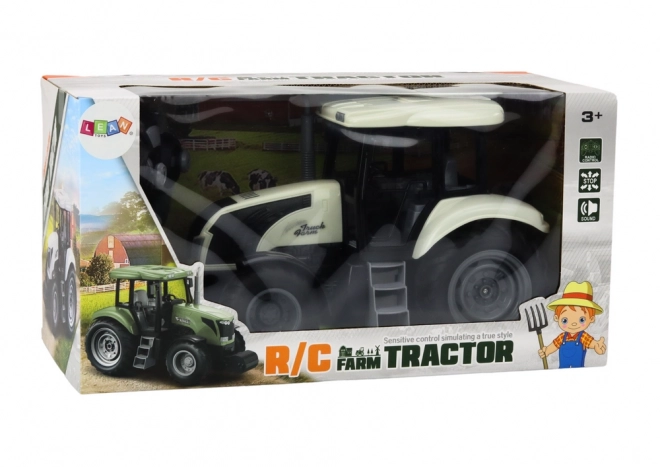 Daljinsko voden traktor RC 2.4G Sounds White