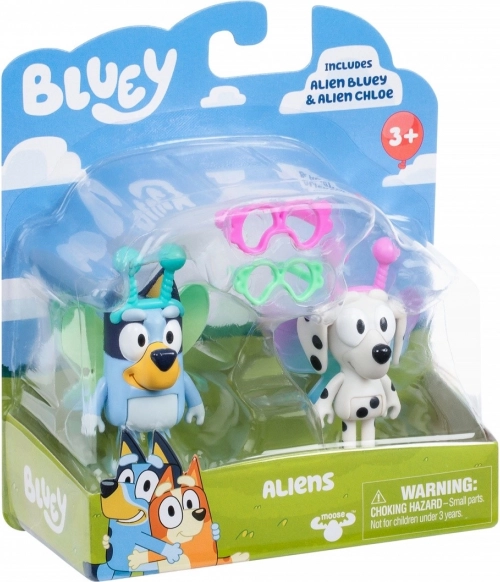 Figurici Bluey dvo-pack Baby Bluey in Chloe