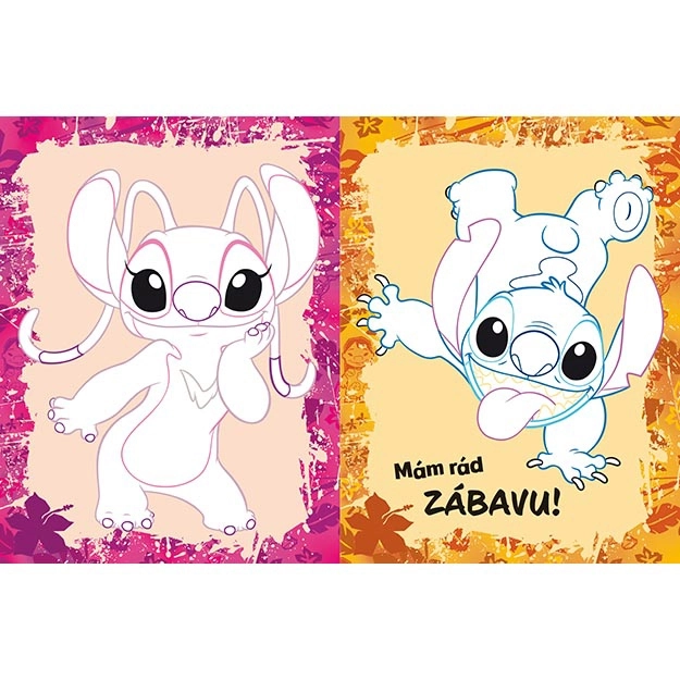 Barvanka s tetovažami Lilo & Stitch