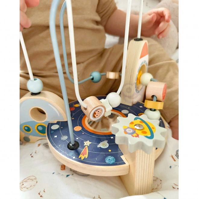 Lesena raketna zanka od Tooky Toy