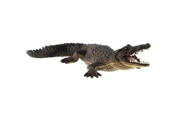 Plastični krokodil zahodnoafriški 17cm v vrečki