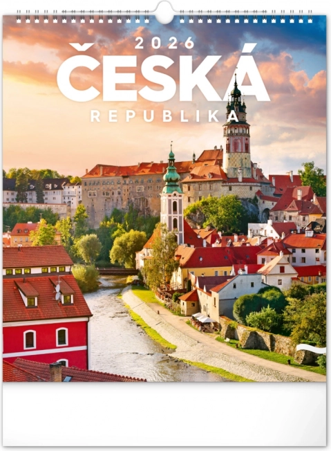Stenski koledar Češka republika 2026
