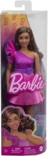 barbie fashionistas – modna punčka v rožnatih oblekah z volanom