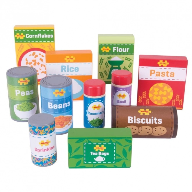 Bigjigs Toys Set trajnih živil