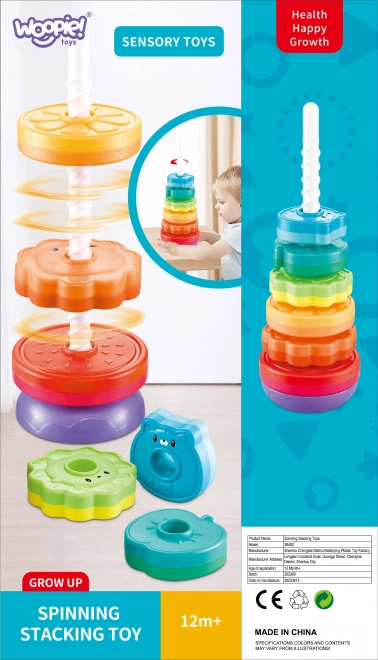 Izobraževalni spiralni stolp za otroke WOOPIE