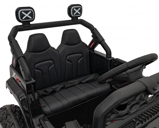 Otroški električni avto off-road črne barve