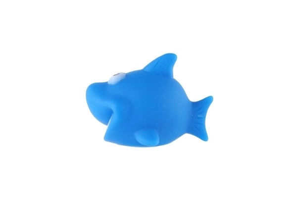 Shark igrača sveti v vodi plastika 6cm na baterije možnost dveh barv