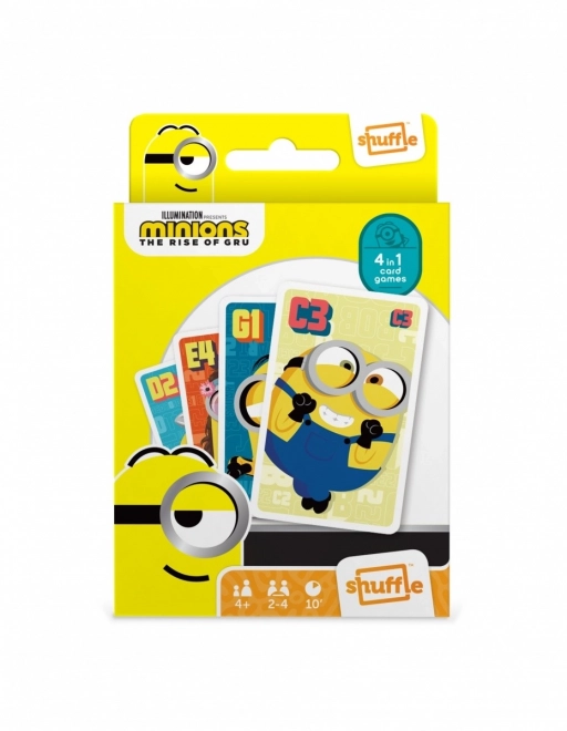 Karte igra Shuffle Fun 4 v 1 Minions: Vstop Gru