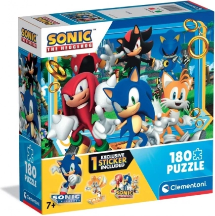 Sestavljanka CLEMENTONI Ježek Sonic 180 kosov