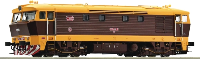 Roco dizelska lokomotiva ČSD/ČD Bardotka 752 068-7, digitalna z zvokom