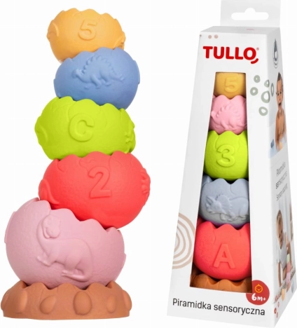 pastelna senzorična piramida Tullo