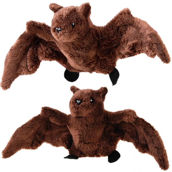 Maskota plišasti netopir rjavi 30cm 13964