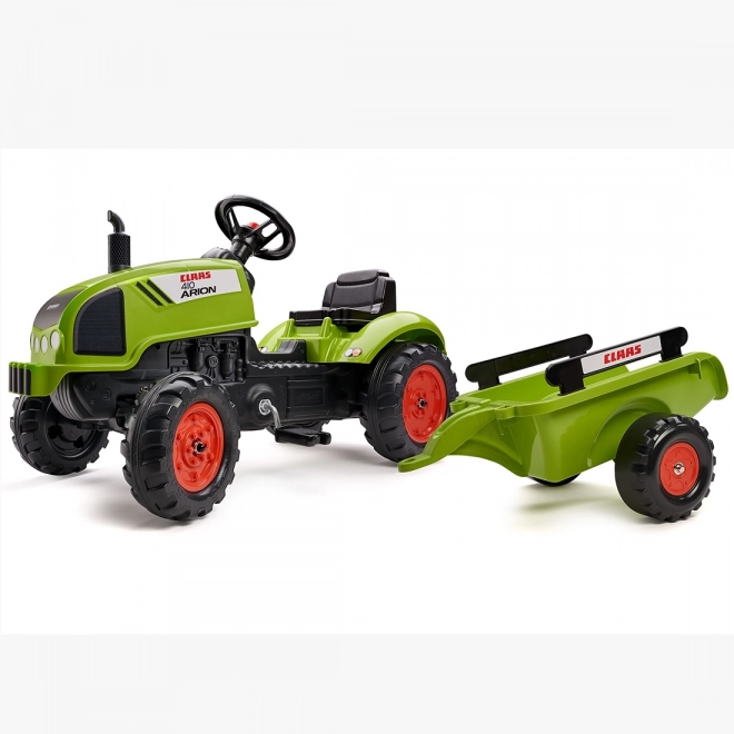 Traktor s pedali Claas Arion 410 z voznikom