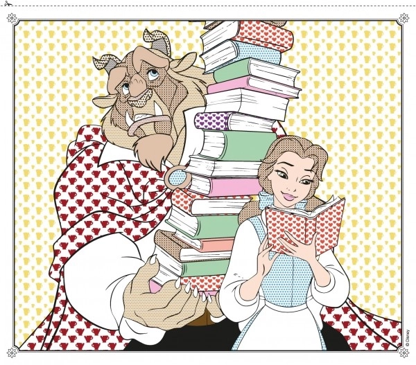 Vodene mega pobarvanke Disney Princeske