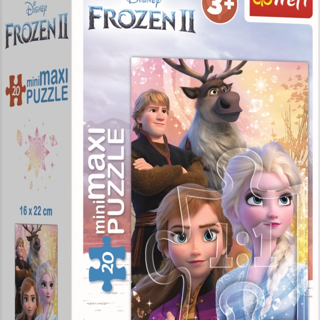 Trefl puzzle Ledeno kraljestvo 2 prijateljstvo 20 kosov