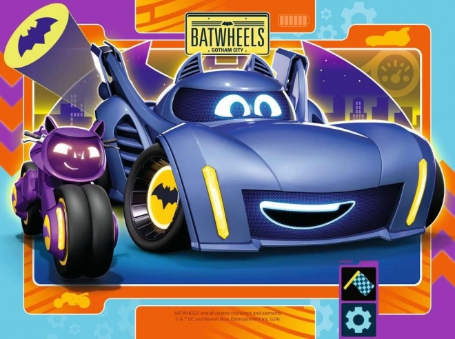 Sestavljanka Batkolesa od Ravensburgerja, 4v1