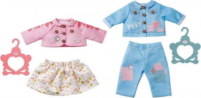 Baby Annabell komplet oblačil za punčko 43 cm