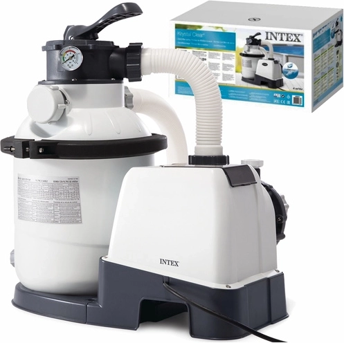 Peščeni filter za bazen 5700 l/h s tehnologijo Hydro Aeration INTEX