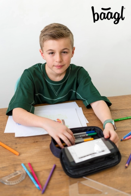 BAAGL šolski peresnica etui Goal