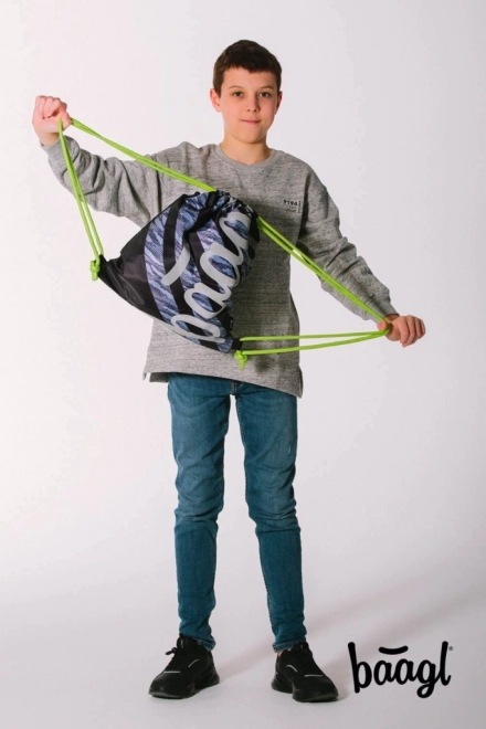 BAAGL Vrečka Skate Grey