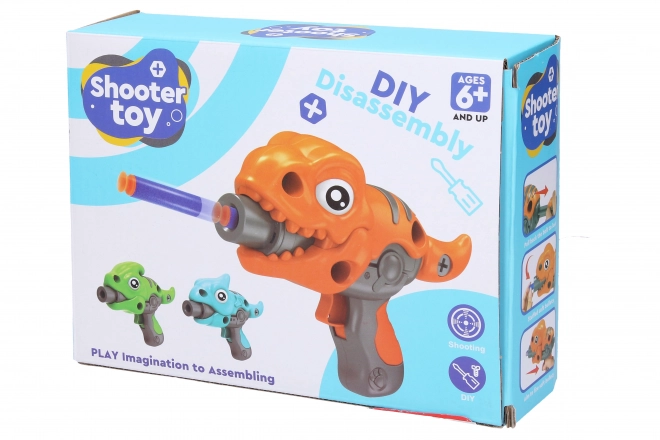 Dino pištola na penaste naboje z vijačenjem 21 cm