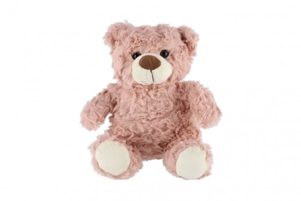 Rožnati plišasti medvedek 22 cm