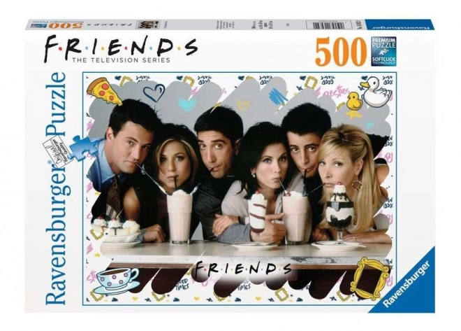 Ravensburger sestavljanka Prijatelji 500 kosov