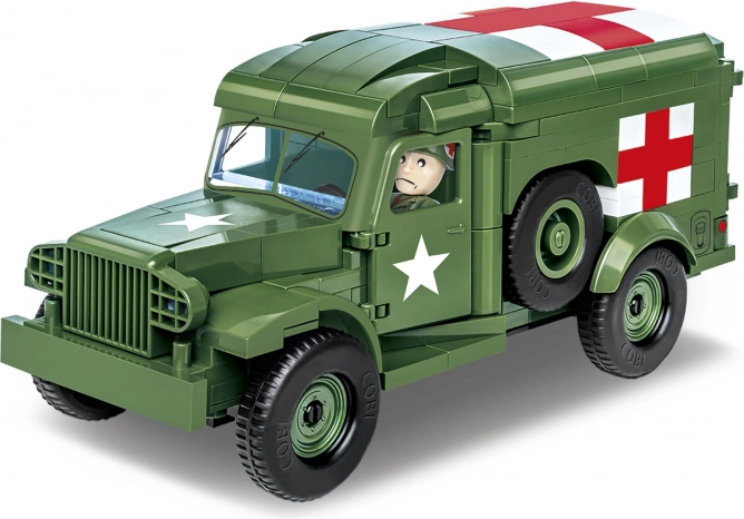 Model reševalnega vozila Dodge WC 54 iz 2. svetovne vojne
