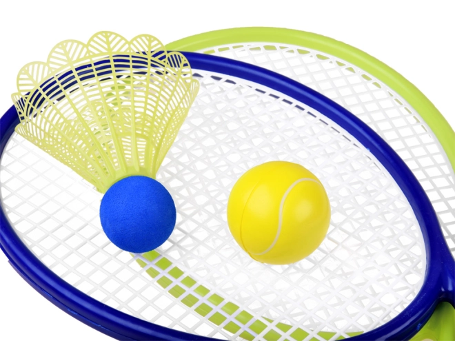Zabava 2 v 1: tenis in badminton