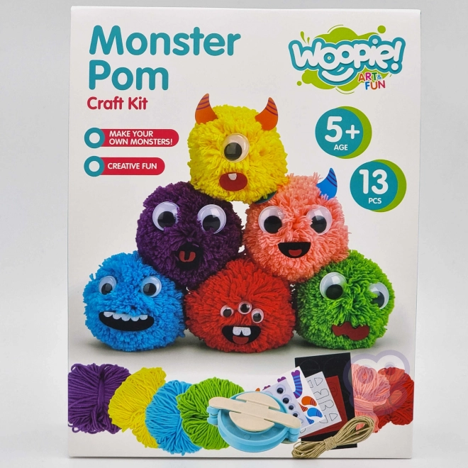 Kreativni komplet za izdelavo pošastnih cofkov - Woopie Art&Fun