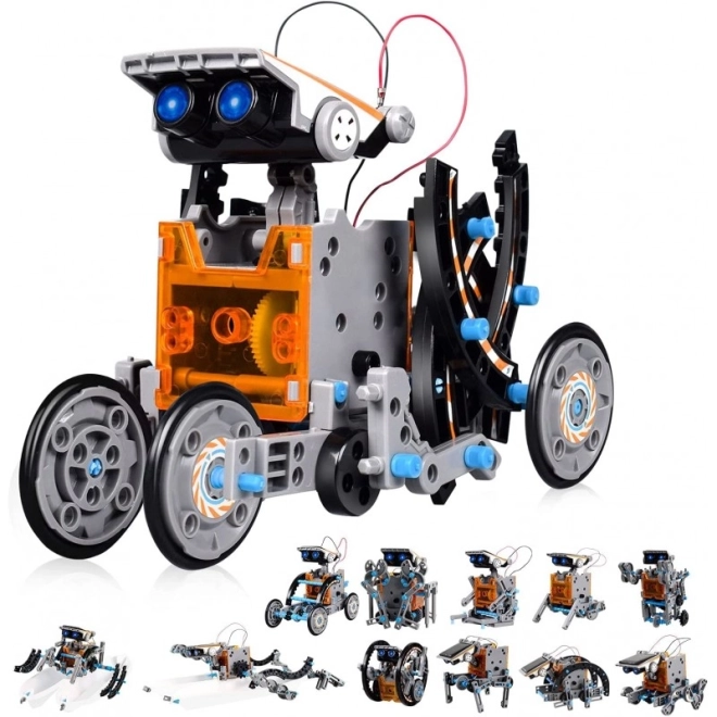 Komplet sončnih vozil 12v1 oranžna – Modra