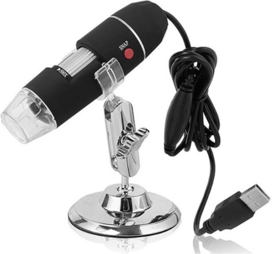 Digitalni USB mikroskop s 500-kratno povečavo