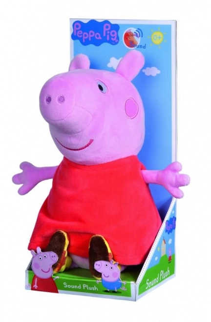 Mehka igrača Pujsa Peppa s zvokom, 22 cm