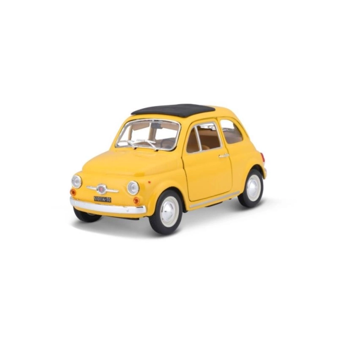 Model avtomobila Bburago Fiat 500 F 1965 rumen 1:24