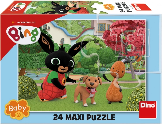 BING S KUŽKOM 24 maxi Puzzle