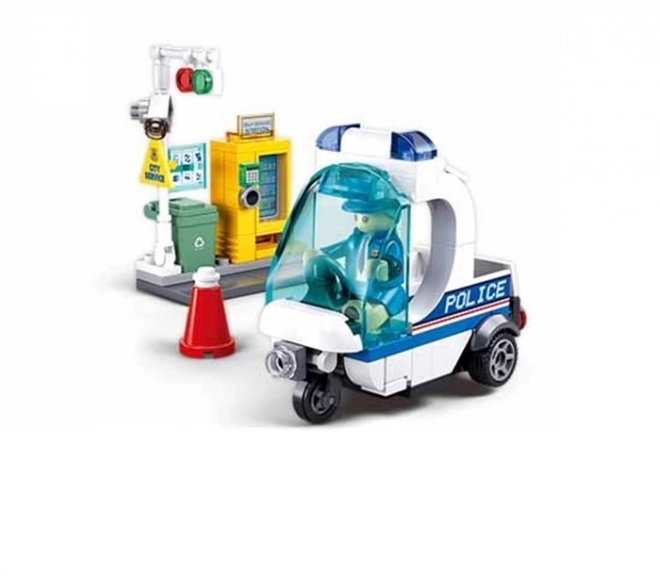 Sluban Metropolis M38-B1217A Policijska patrulja na trikolesniku