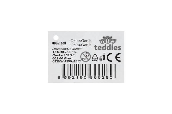 Antistresna raztegljiva opica Gorila