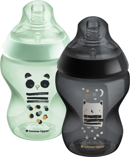Dojenčka steklenička Anti-Colic 260 ml Ollie in Pip 2 kos