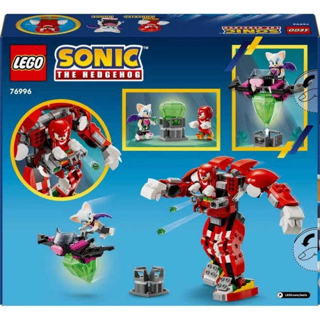 LEGO® Sonic Ježek™ 76996 Knuckles in njegov robotski stražar