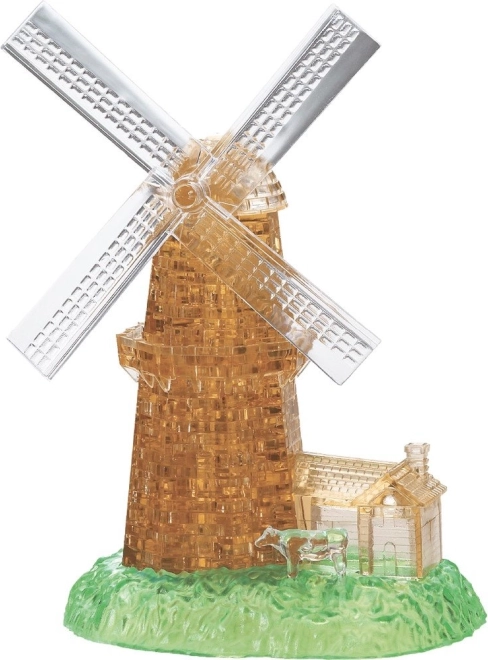 3D kristalni puzzle vetrnica 64 koščkov