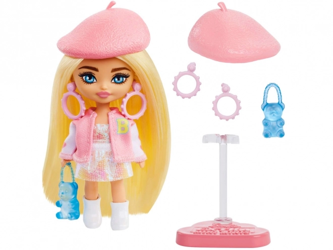 Barbie Extra Mini Minis roza bejzbolka