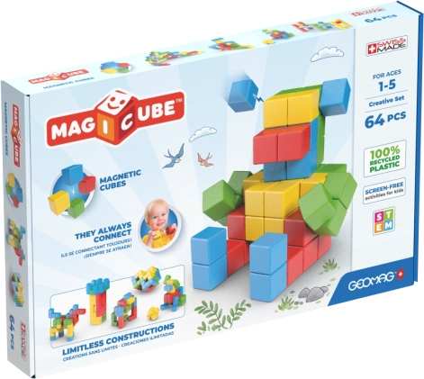 Geomag Magicube ustvarjalni set 64 kosov