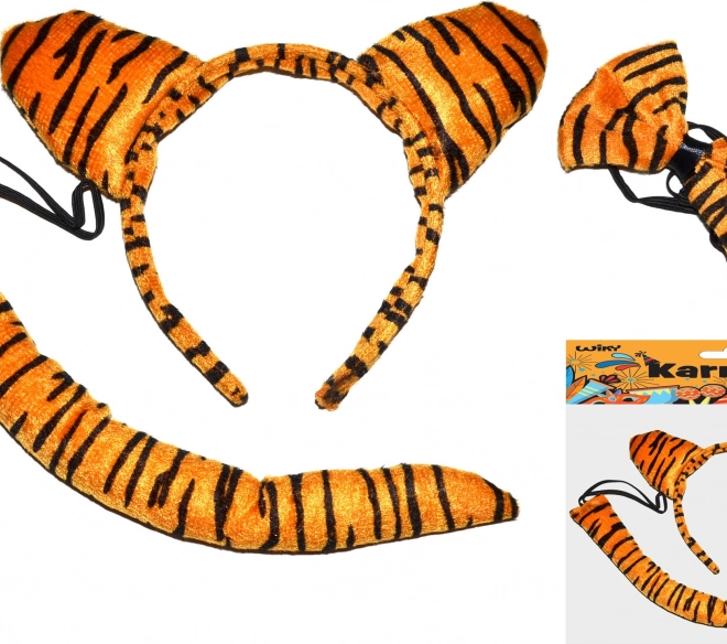 pustni komplet tiger za otroke
