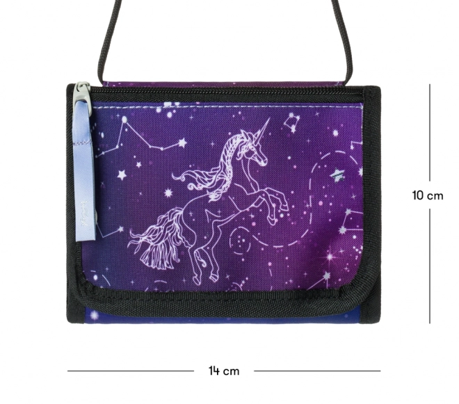 Denarnica na vrat Unicorn Universe