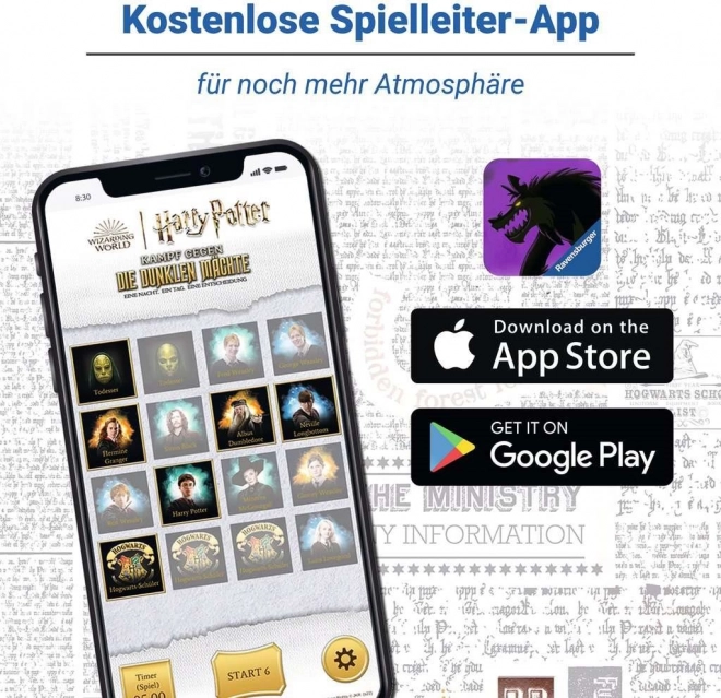 RAVENSBURGER Kartna igra Volkodlaki Harry Potter