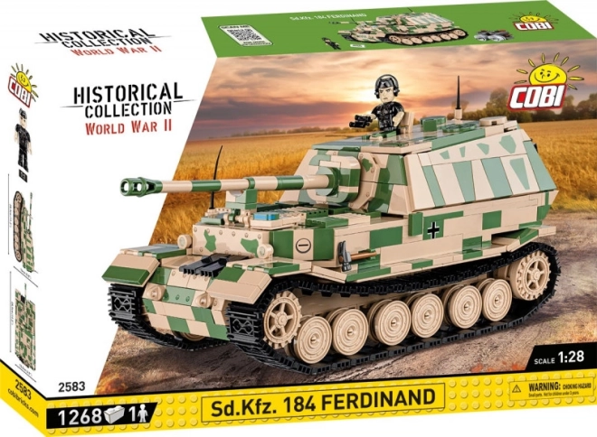 Komplet za sestavljanje tankov Sd.Kfz. 184 Ferdinand 1:28